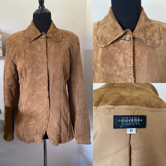 Suede Leather Jacket 🧥 - Picture 6 of 11
